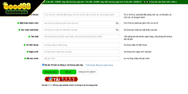 Bước 4: Đồng ý điều khoản
