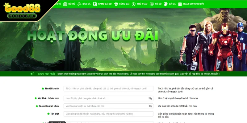 Lưu ý quan trọng khi đăng ký GOOD88 để tránh rủi ro